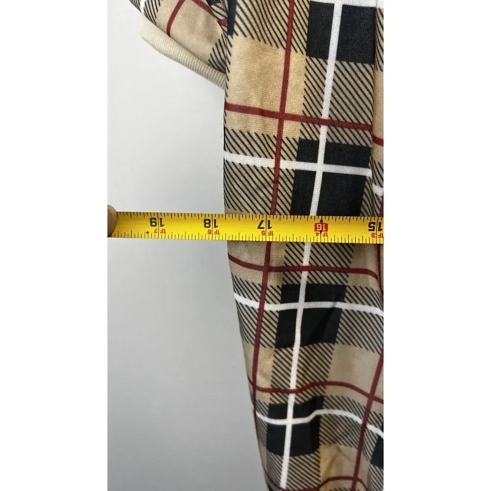 EXPAWLORER Plaid Dog Hoodie - British Style Plaid Pet Sweaters with Hat